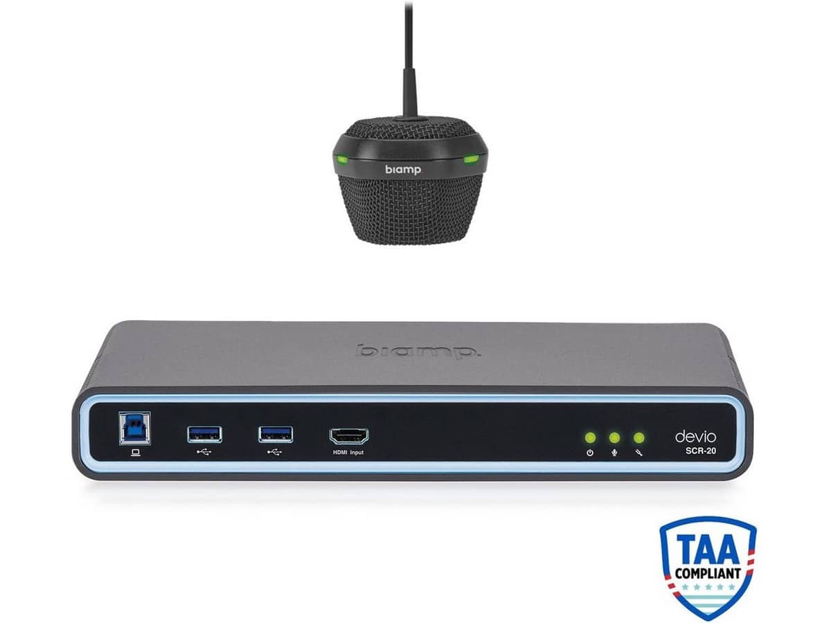Devio SCR-20C Conferencing Hub (Black)