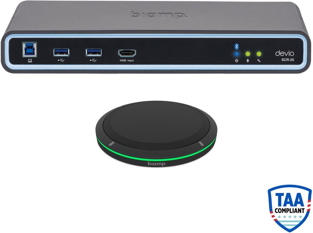 Devio SCR-25TX Table Microphone Hub (Black)