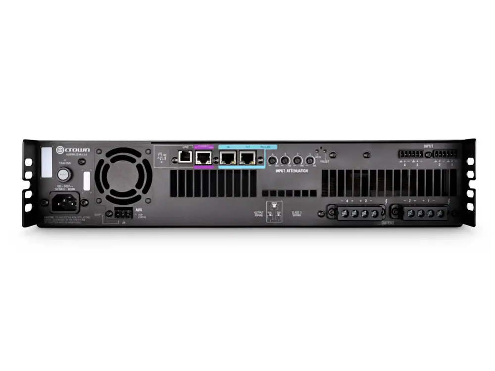 Crown DCI 4|300N - back panel