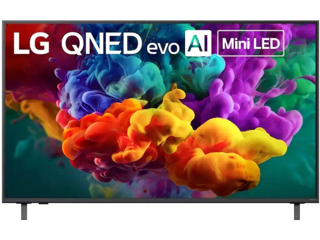 75 Inch Class 84B Series QNED evo AI Mini LED 4K Smart webOS TV (2026) - front view