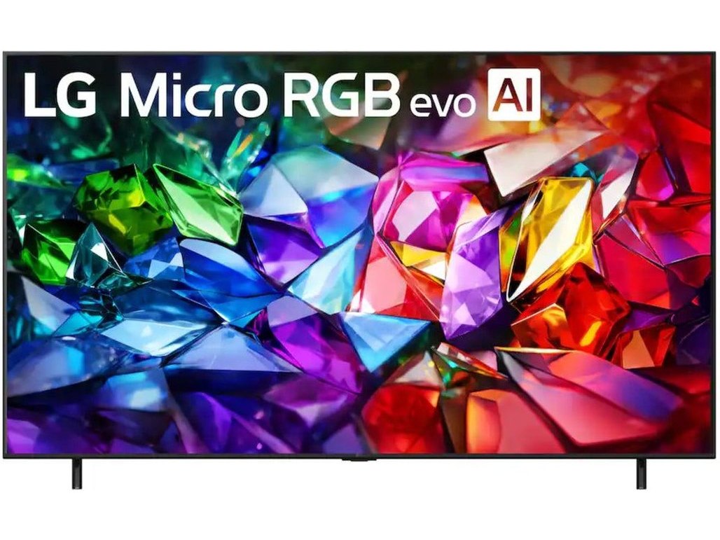 86 Inch Class 95B Series Micro RGB evo AI LED 4K Smart webOS TV (2026) - front view