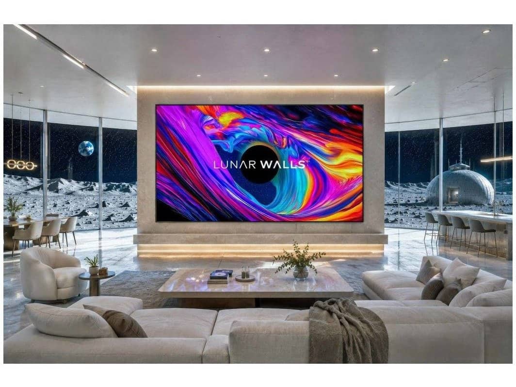 LP7040309S Phase 7680 103" 2.37:1 Cinemascope Video Wall (0.9mm) - installed view