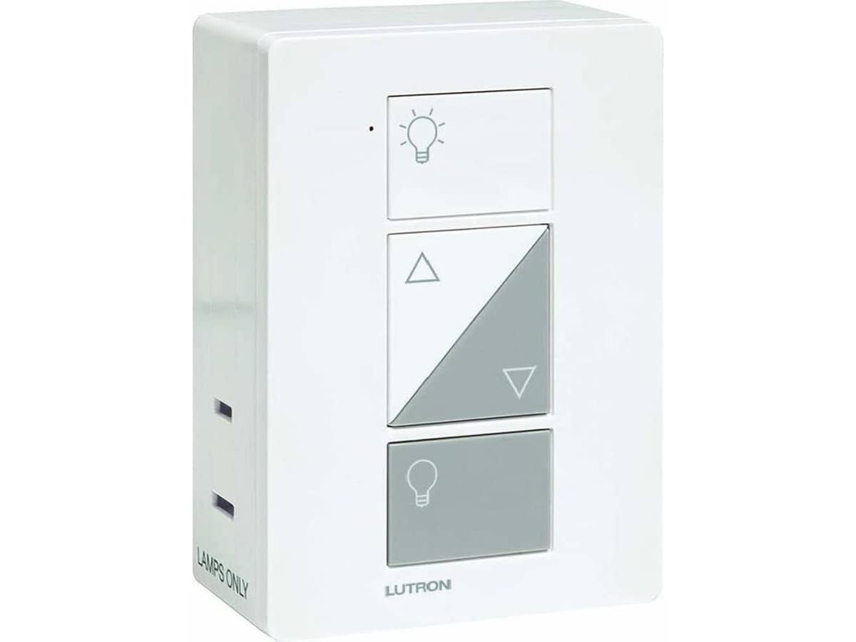 Lutron PD-3PCL-WH Caseta Smart Plug-in Lamp Dimmer - White