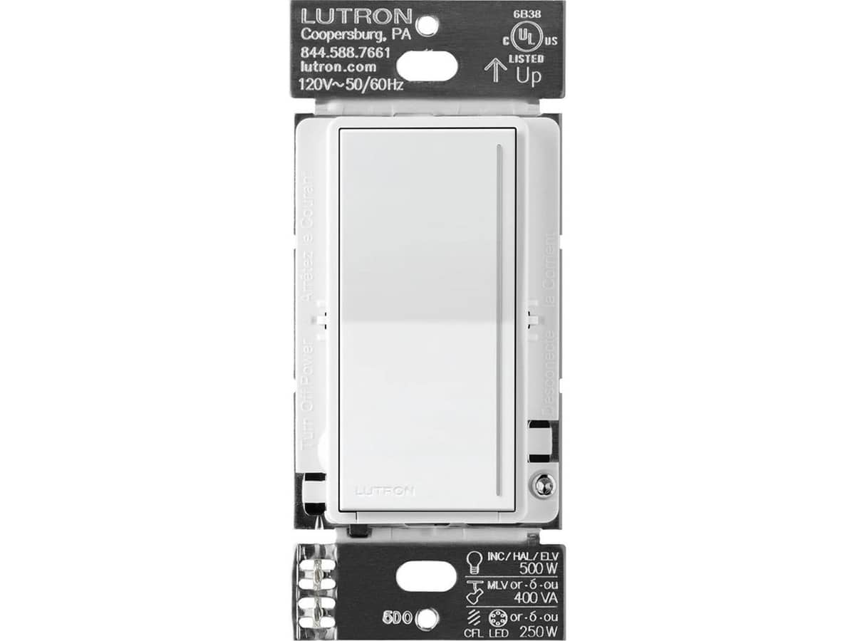 Lutron RRST-PRO-N-WH RadioRA 3 Sunnata PRO LED+ RF Touch Dimmer - White