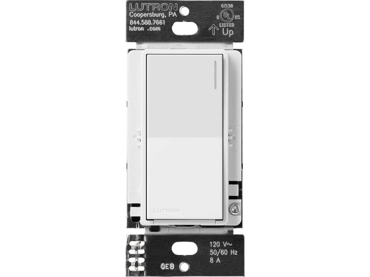 Lutron ST-AS-WH Sunnata Non-RF Accessory Switch - White