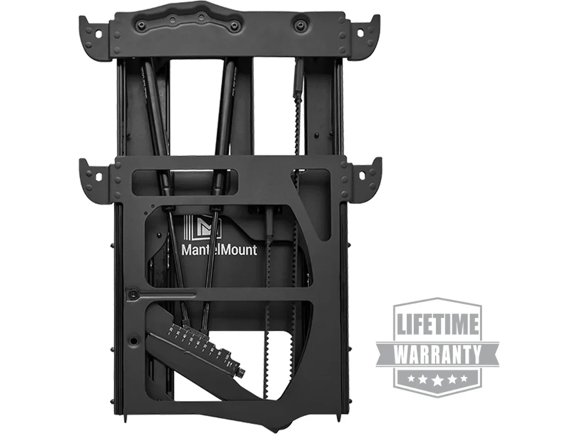 MantleMount pdk00-pull-down-tv-kit - front view