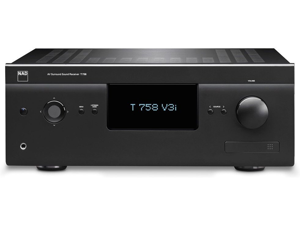 T 758 v3i AV Surround Sound Receiver - front view