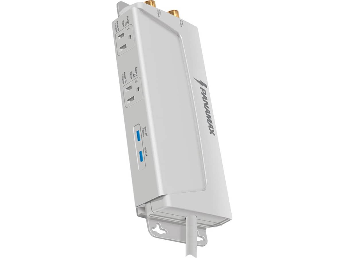 MFP300 2 Outlet Flat Panel Surge Protector with Power Filter