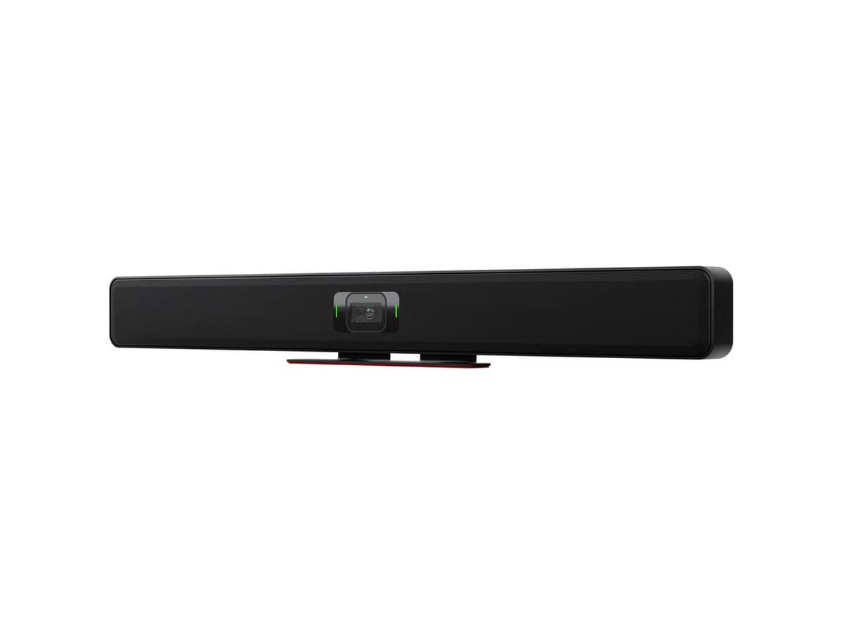Biamp Parle VBC 2800 4K Conferencing Video Bar with Dual Cameras, 27-Mic Array, and Advanced Audio Connectivity