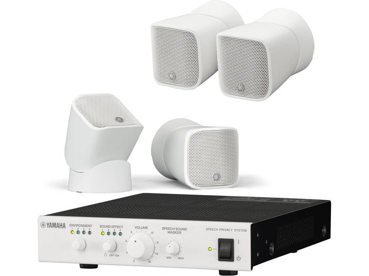 Yamaha VSP-2 Speech Privacy System with 4 VSP-SP2 Speakers