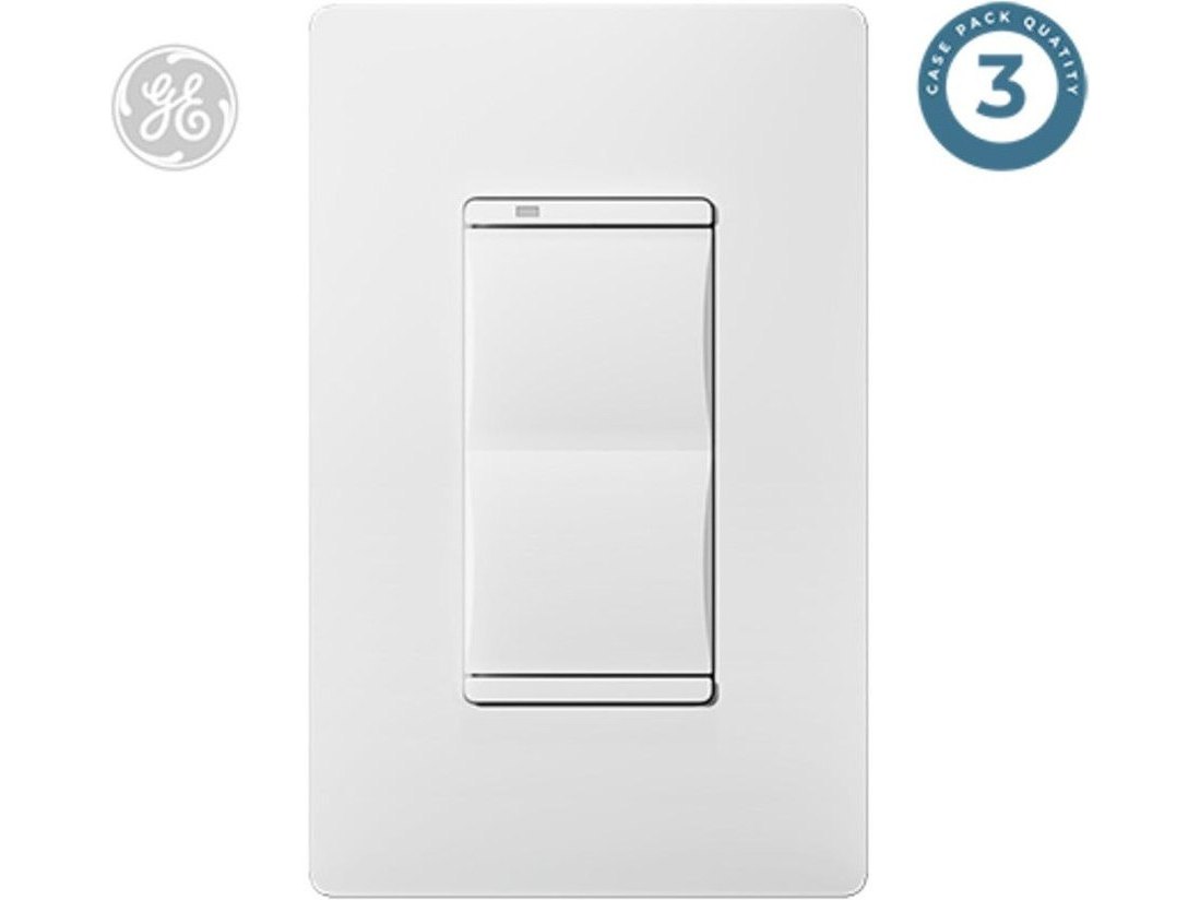 Savant 93132373 CSWONBLK2T1/MSWF GE Proseo Flex WiFi Button Switch - Snow White