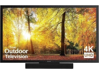 43" SE Series - LED HDR Outdoor TV - Partial Sun - Includes Speaker Bar - SB-SE-43-4K-BL - front view