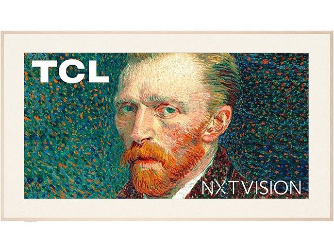 Class NXTFRAME Series 55"-85" 4K QLED Smart TV with Google TV and Flush Wall Mount - front view