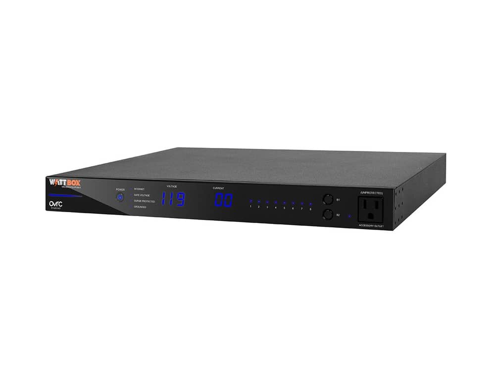 WattBox WB-800CH1U-IPVM-8 - angled view