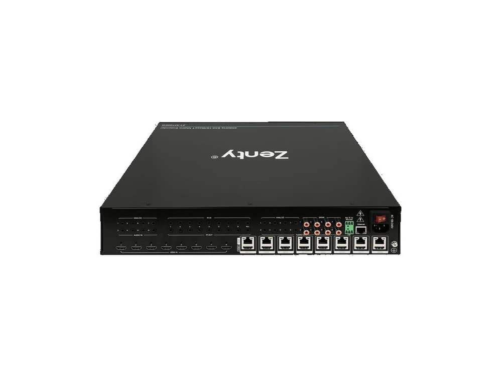 Zenty ZT-MT88EB matrix switcher rear panel